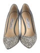 Jimmy Choo Glitter Glitter Accents Pumps