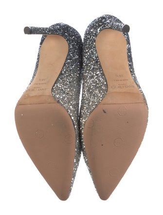 Jimmy Choo Glitter Glitter Accents Pumps