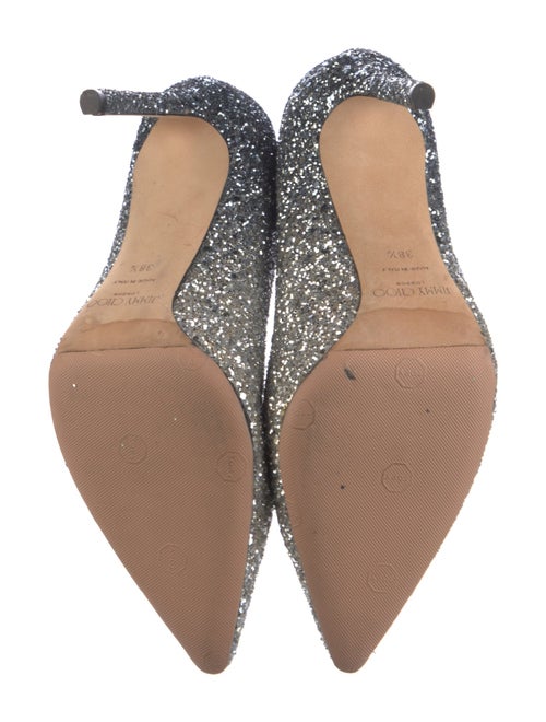 Jimmy Choo Glitter Glitter Accents Pumps