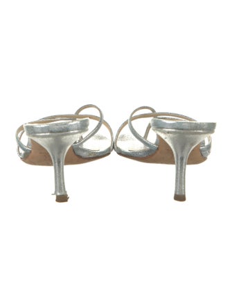 Jimmy Choo Leather Slides