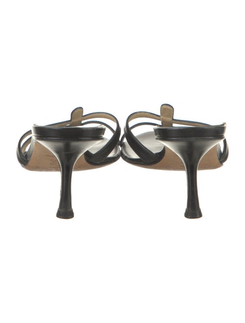 Jimmy Choo Leather Slides