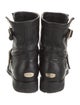 Jimmy Choo Leather Moto Boots