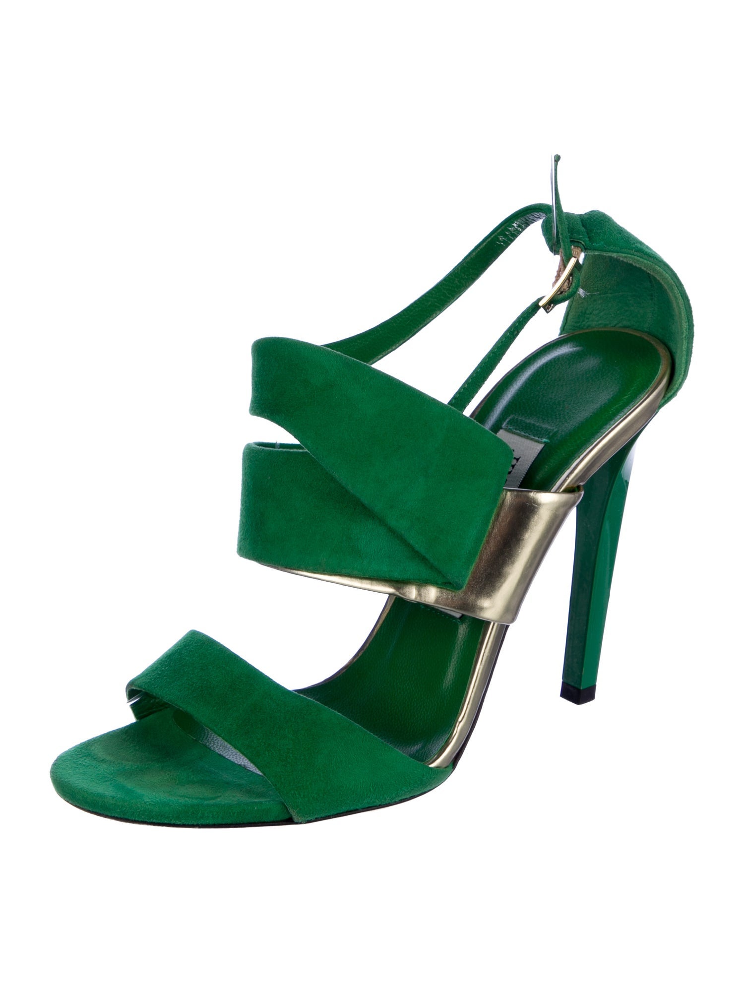 Jimmy Choo Suede Slingback Sandals