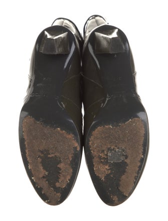 Jimmy Choo Patent Leather Combat Boots