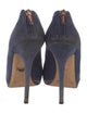 Jimmy Choo Suede Studded Accents Pumps