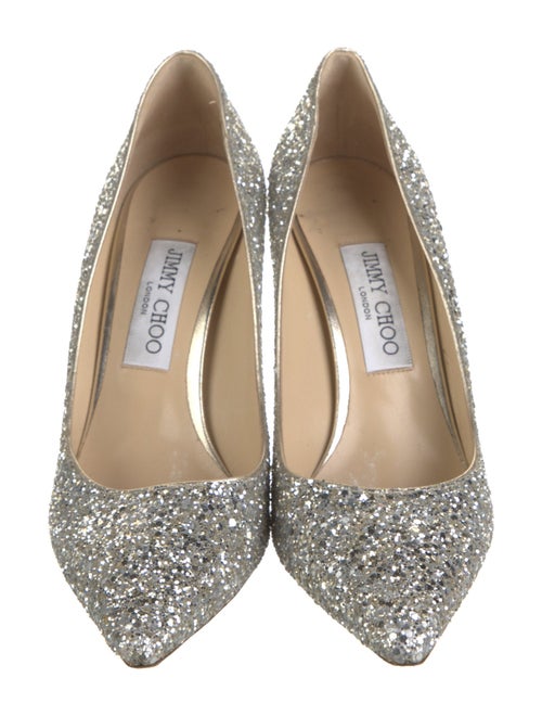 Jimmy Choo Glitter Glitter Accents Pumps