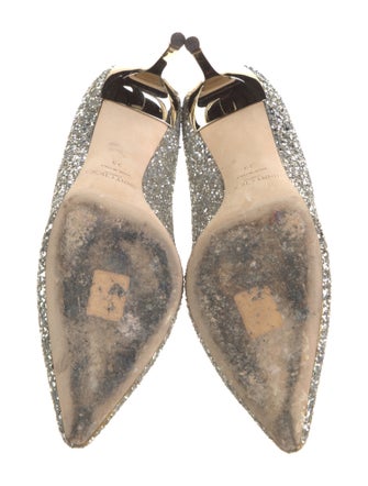 Jimmy Choo Glitter Glitter Accents Pumps