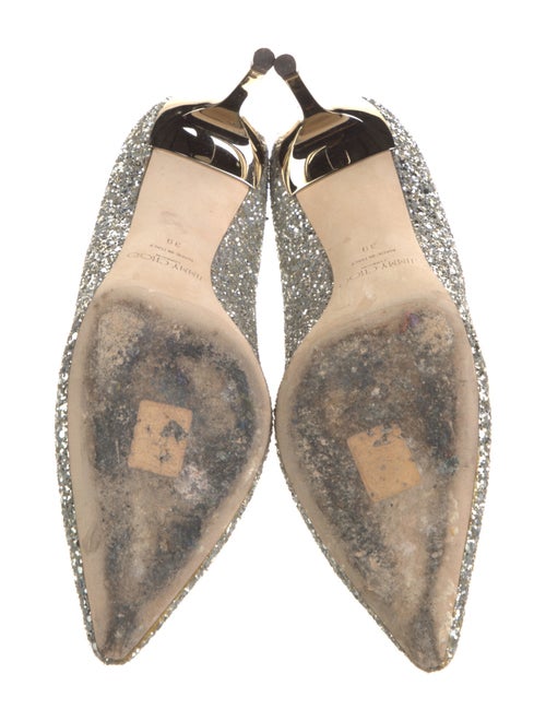 Jimmy Choo Glitter Glitter Accents Pumps