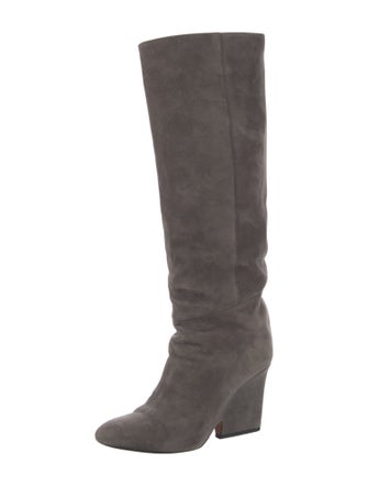 Jimmy Choo Suede Riding Boots