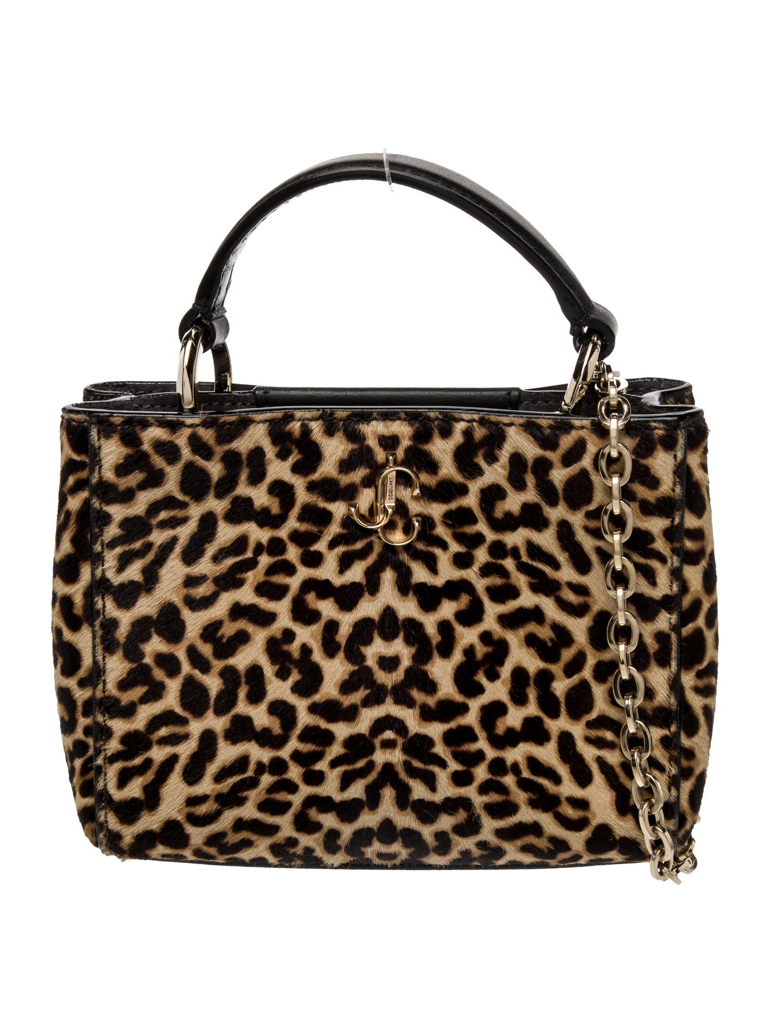 Jimmy Choo Ponyhair Top Handle Bag