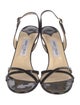 Jimmy Choo Patent Leather Slingback Sandals