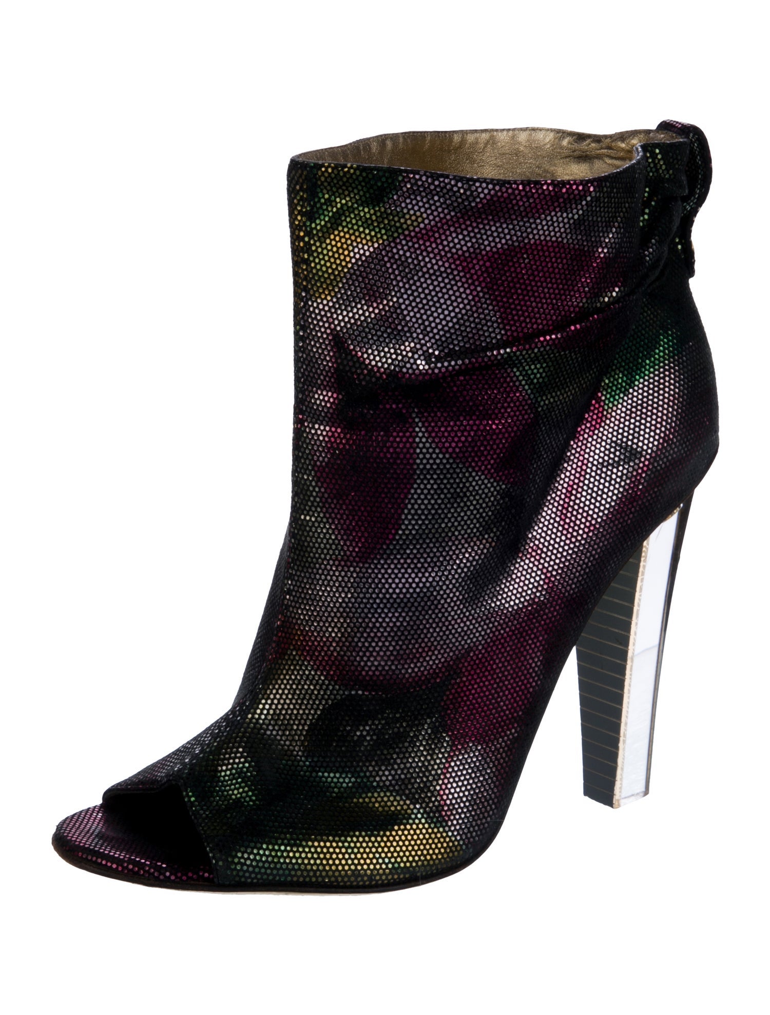 Jimmy Choo Leather Printed Pumps