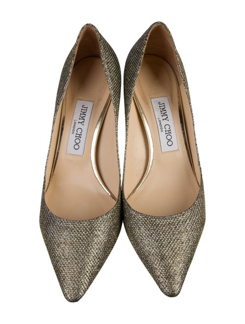 Jimmy Choo Glitter Pumps