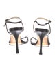 Jimmy Choo Leather T-Strap Sandals