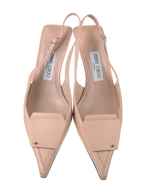 Jimmy Choo Leather Slingback Pumps