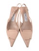 Jimmy Choo Leather Slingback Pumps