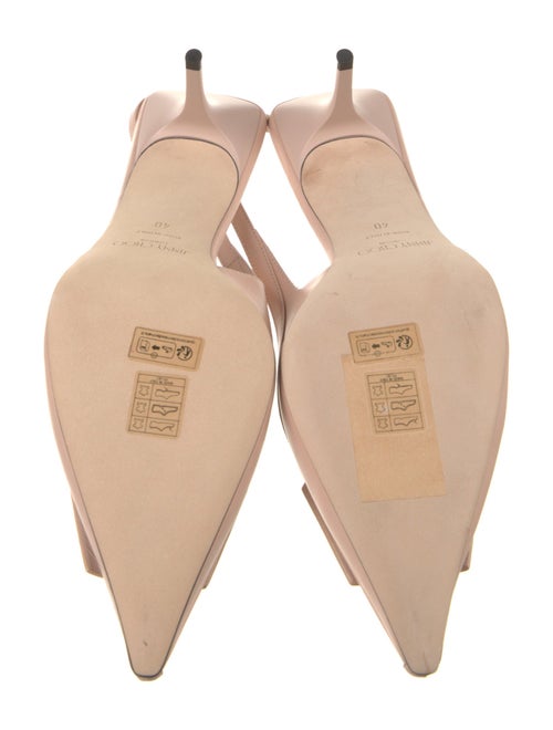 Jimmy Choo Leather Slingback Pumps