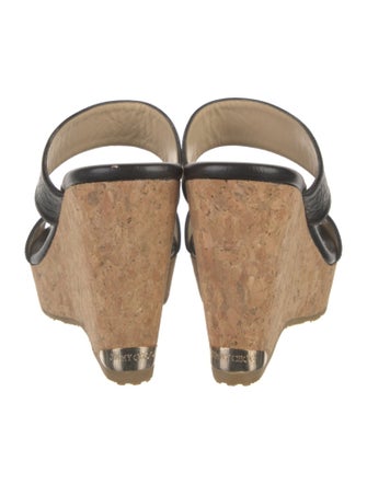 Jimmy Choo Crocodile Slides