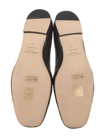 Jimmy Choo Leather Mary Jane Flats