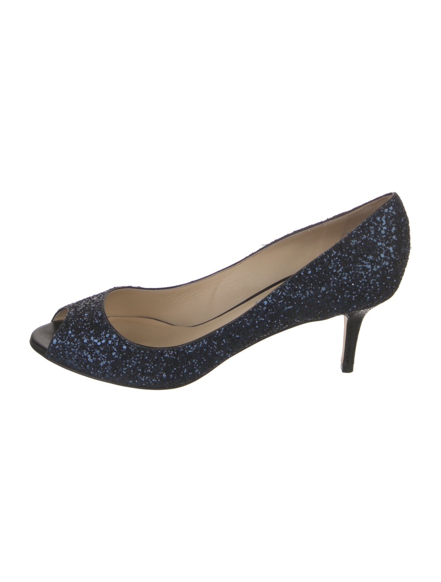 Jimmy Choo Glitter Glitter Accents Pumps w/ Tags