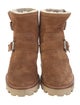 Jimmy Choo Suede Moto Boots