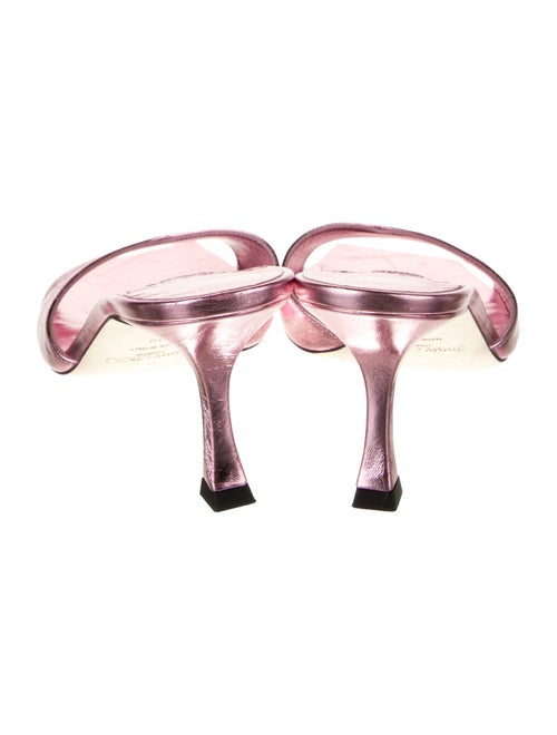 Jimmy Choo Leather Slides