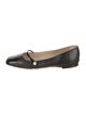 Jimmy Choo Leather Mary Jane Flats