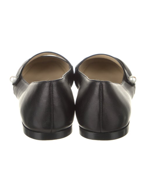 Jimmy Choo Leather Mary Jane Flats