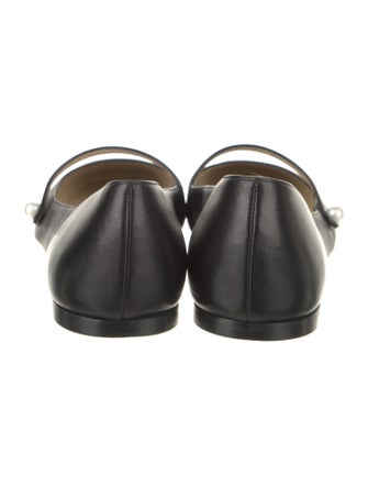 Jimmy Choo Leather Flats