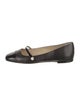 Jimmy Choo Leather Mary Jane Flats