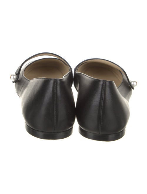Jimmy Choo Leather Mary Jane Flats