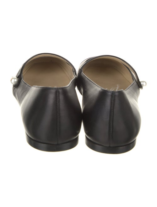 Jimmy Choo Leather Mary Jane Flats