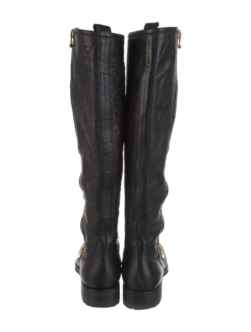 Jimmy Choo Leather Riding Boots