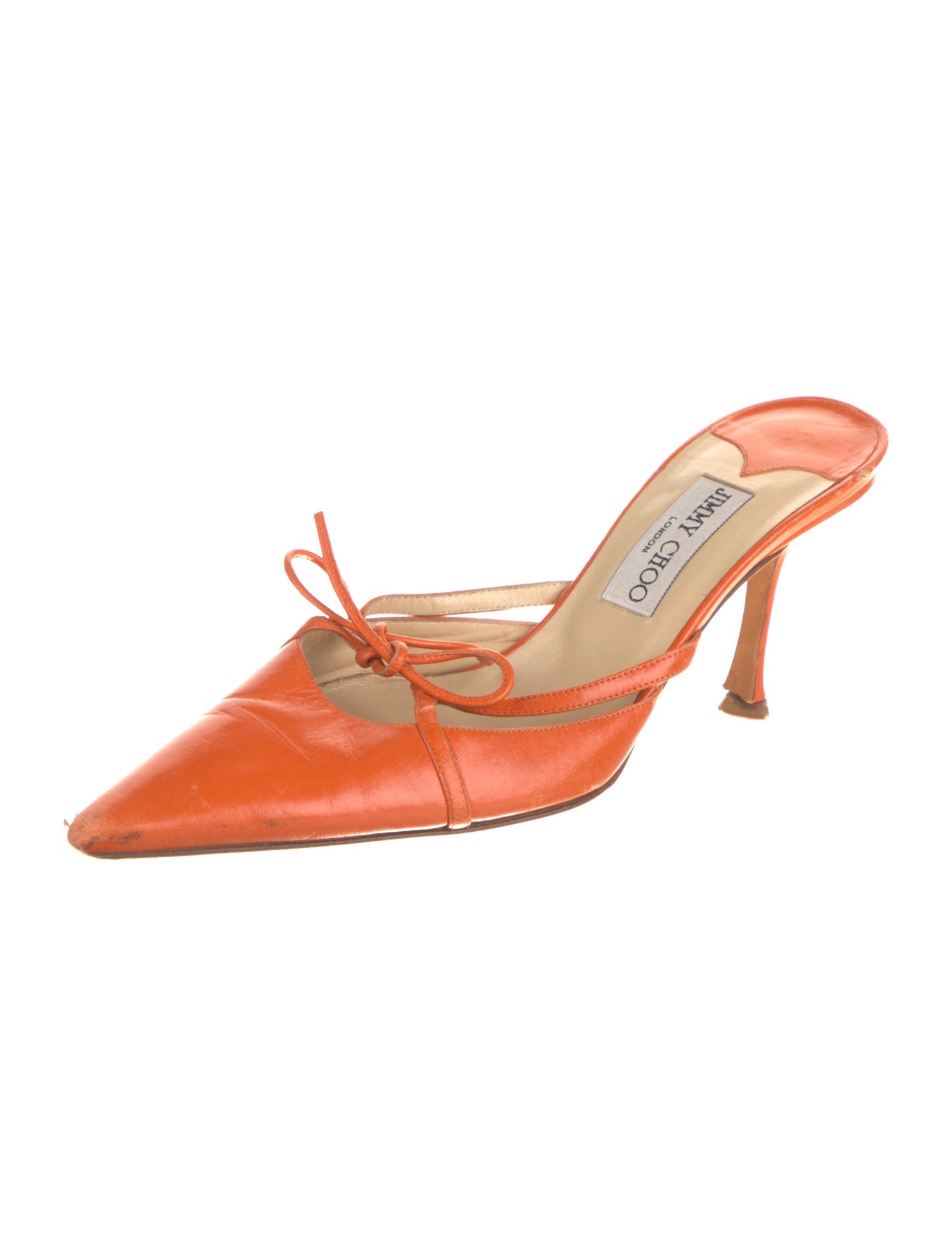 Jimmy Choo Leather Mules