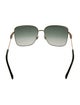 Jimmy Choo Alexis 59 Square Sunglasses