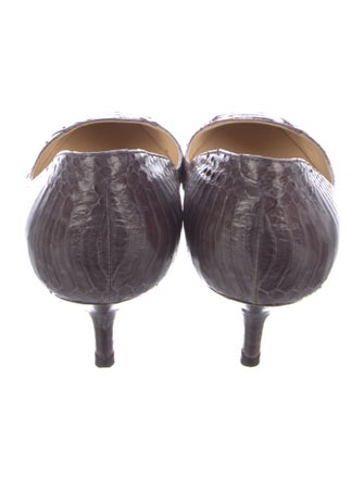 Jimmy Choo Snakeskin Animal Print Pumps