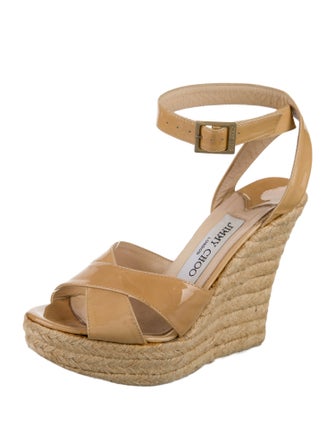 Jimmy Choo Patent Leather Espadrilles