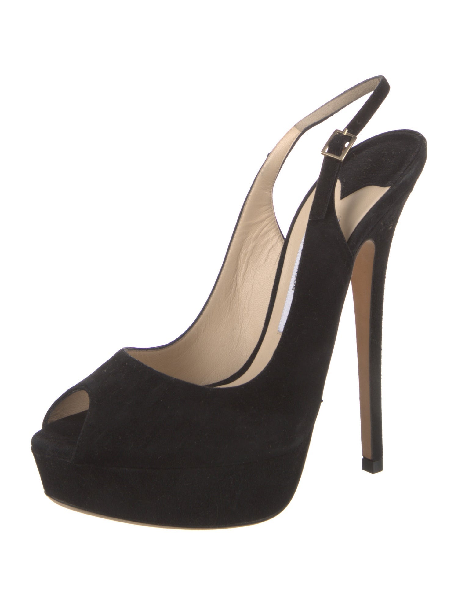 Jimmy Choo Suede Animal Print Slingback Pumps