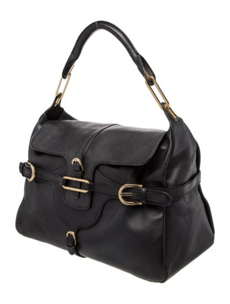 Jimmy Choo Leather Top Handle Bag