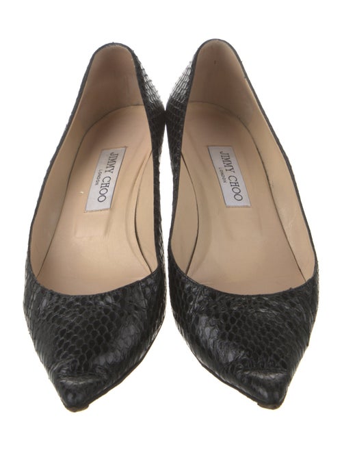 Jimmy Choo Snakeskin Pumps
