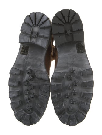 Jimmy Choo Suede Moto Boots