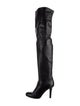 Jimmy Choo Leather Sock Boots