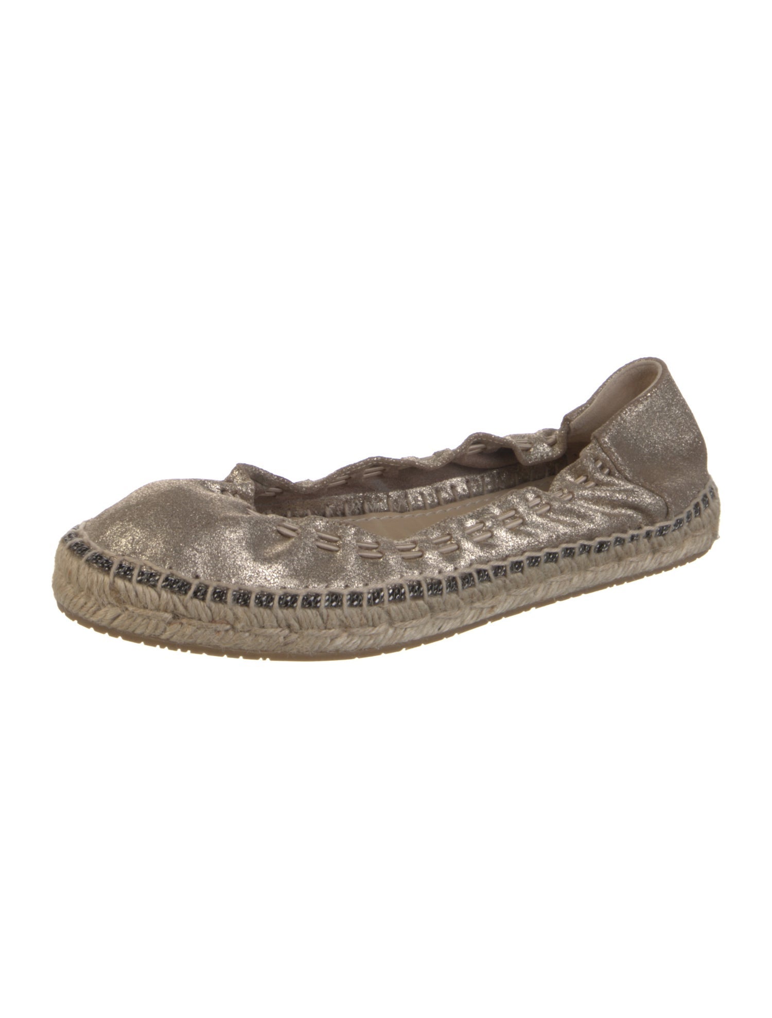 Jimmy Choo Chain-Link Accents Espadrilles