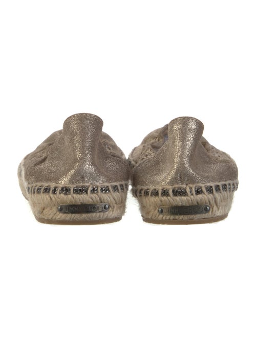 Jimmy Choo Chain-Link Accents Espadrilles