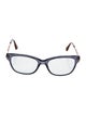 Jimmy Choo Square Eyeglasses