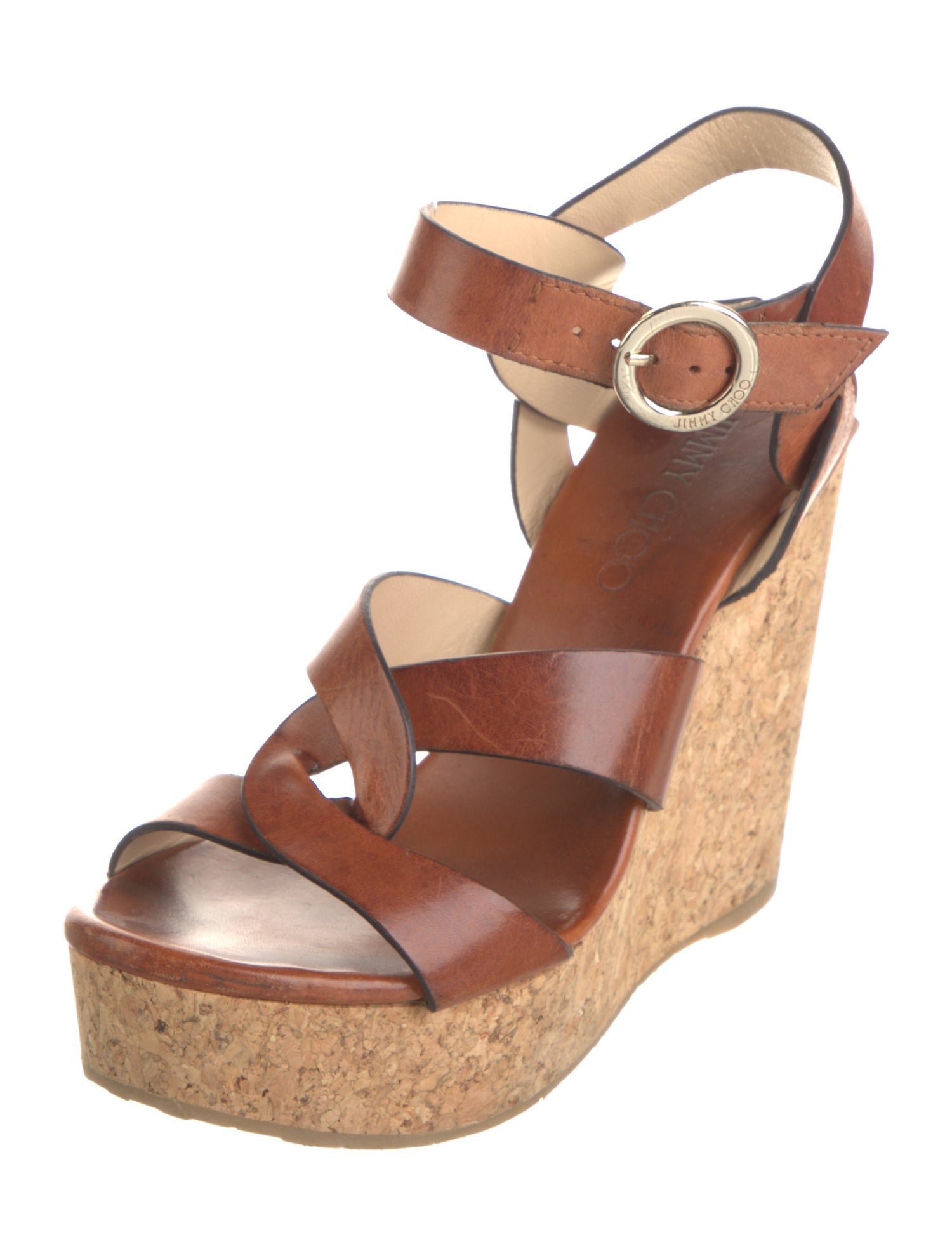 Jimmy Choo Leather Espadrilles