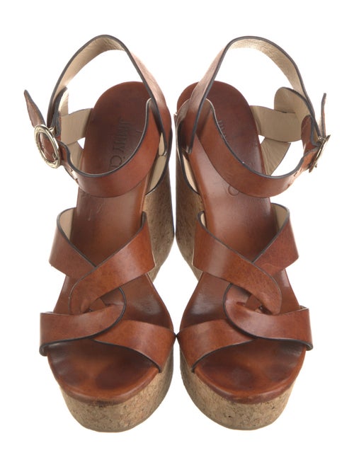 Jimmy Choo Leather Espadrilles