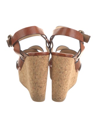 Jimmy Choo Leather Espadrilles