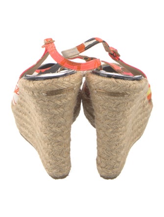 Jimmy Choo Canvas Printed Espadrilles