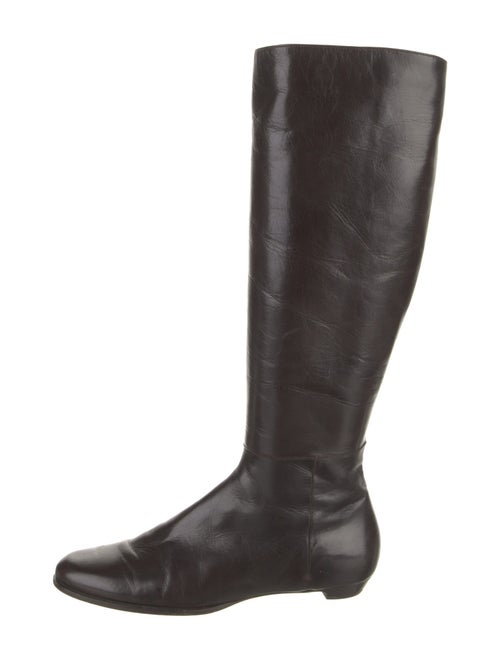 Jimmy Choo Leather Riding Boots